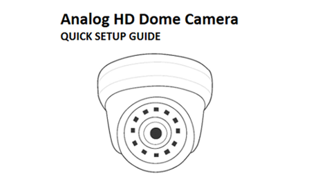 Analog HD Dome Camera