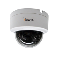 IP 3MP Vandal Dome Camera, SD Card Support